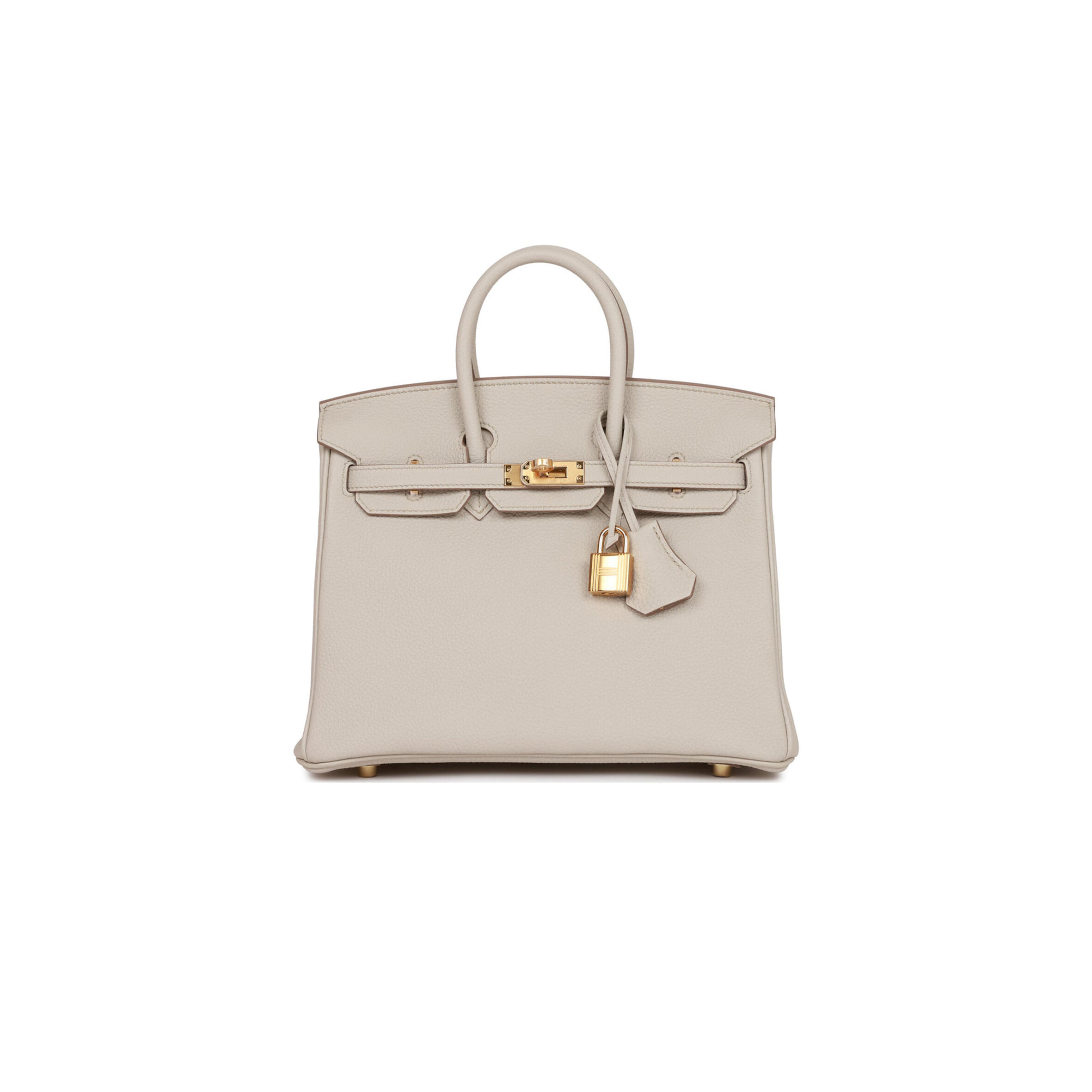 HERMES BIRKIN 25 TOGO GOLD HARDWARE (25*20*13cm)